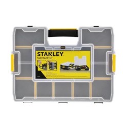 Stanley CUBIX 1-94-745 pudełko na narzędzia Małe pudełko z częściami Czarny, Przezroczysty, Żółty