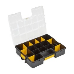 Stanley CUBIX 1-94-745 pudełko na narzędzia Małe pudełko z częściami Czarny, Przezroczysty, Żółty