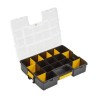Stanley CUBIX 1-94-745 pudełko na narzędzia Małe pudełko z częściami Czarny, Przezroczysty, Żółty