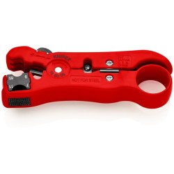 Knipex 16 60 06 SB narzędzie do zdejmowania izolacji Czerwony