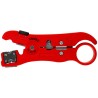 Knipex 16 60 06 SB narzędzie do zdejmowania izolacji Czerwony
