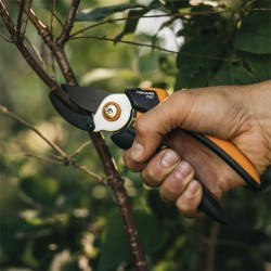 Fiskars Solid L P361 Nożyce ogrodowe Kowadło Czarny, Pomarańczowy