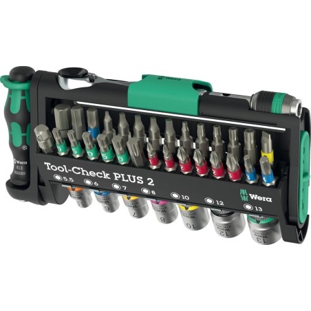 Zestaw narzędziowy TOOL-CHECK PLUS 2, 39 części