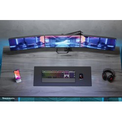 Neomounts NM-D775DX3BLACK uchwyt / stojak do monitorów 68,6 cm (27") Biurko Czarny