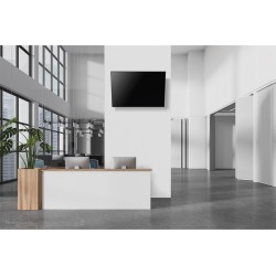 Neomounts WL35-750BL14 uchwyt do telewizorów 190,5 cm (75") Czarny