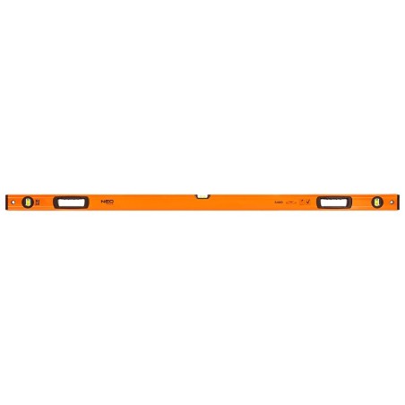 Poziomnica aluminiowa S 400, 3 libelle, 2 uchwyty, 150 cm