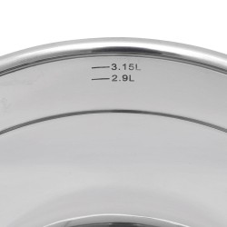 Resto Kitchenware Rigel 3,6 l Okrągły Stal nierdzewna