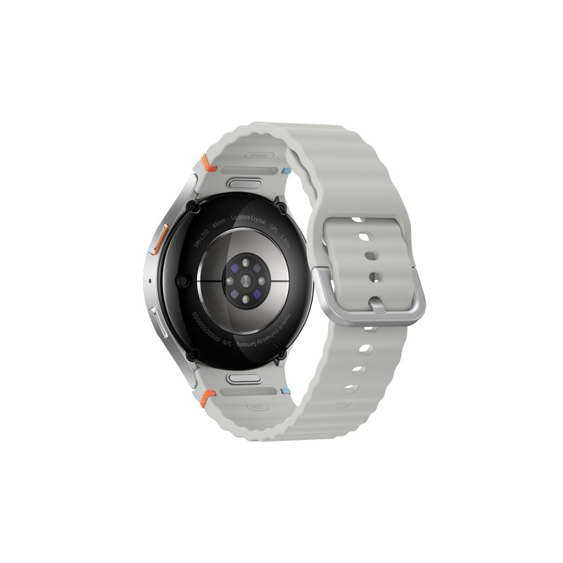 Samsung Galaxy Watch7 3,81 cm (1.5") AMOLED 44 mm Cyfrowy 480 x 480 px Ekran dotykowy Srebrny Wi-Fi GPS
