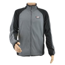 AW BLUZA POLAROWA T1/ SZARO-CZARNA/ L