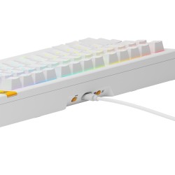 Glorious Gaming GMMK 3 HE 75% Prebuilt klawiatura USB QWERTY US English Biały