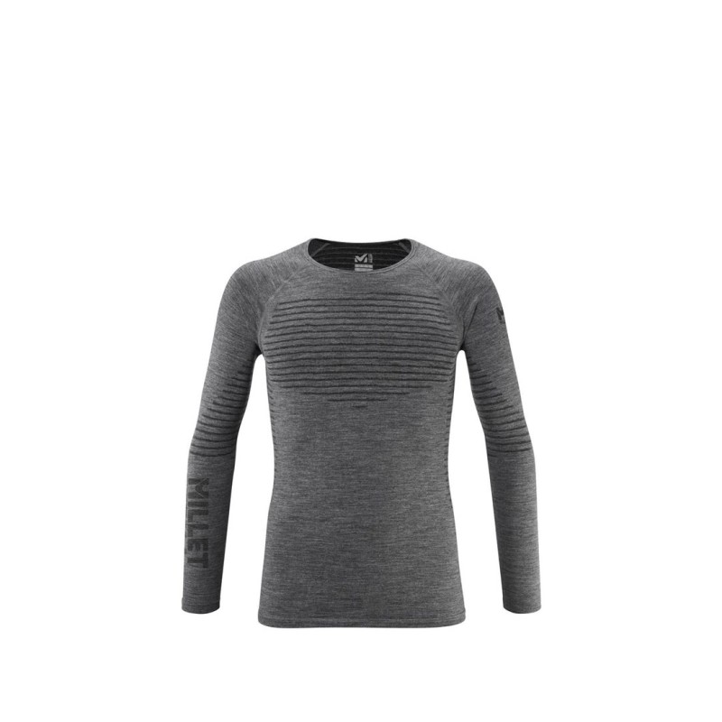 Koszulka bielizny MILLET M Drynamic Warm Ls Tee grafitowy - XXL