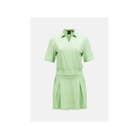 Sukienka PEAK PERFORMANCE W Pleated Dress zielony - S