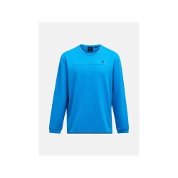 Bluza PEAK PERFORMANCE Trail Polartec Power Grid Crew Men niebieski - L