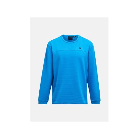 Bluza PEAK PERFORMANCE Trail Polartec Power Grid Crew Men niebieski - L
