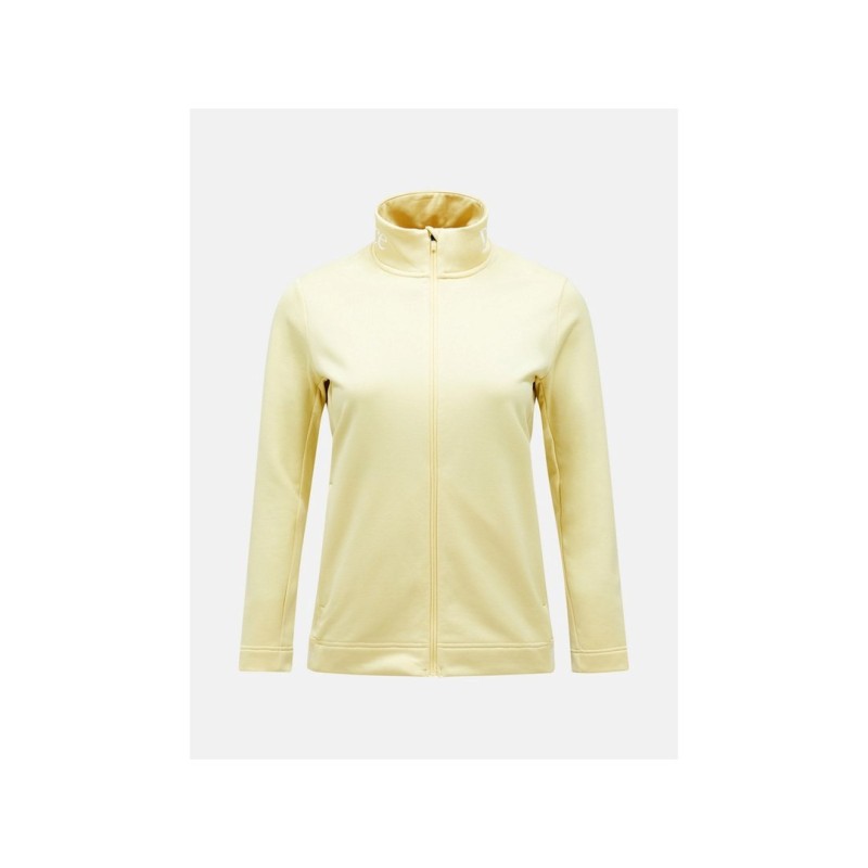 Bluza PEAK PERFORMANCE Rider Tech Zip Jacket Women żółty - S
