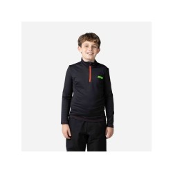 Bluza ROSSIGNOL Boy Hero 1/2 Zip Warm Stretch czarny - 8