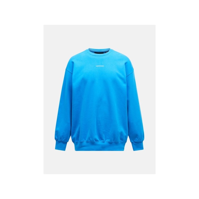 Bluza PEAK PERFORMANCE Original Terry Crew Men niebieski - M