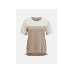 Koszulka PEAK PERFORMANCE W Trail Wool Blend SS beżowy - M