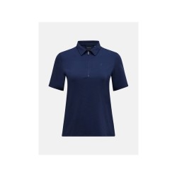 Koszulka PEAK PERFORMANCE W Comfort Zip Polo niebieski - S