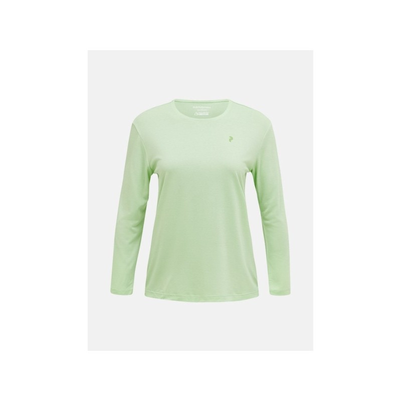 Koszulka PEAK PERFORMANCE Polartec Delta Longsleeve Women zielony - M