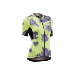 koszulka rowerowa Northwave Force Evo Woman Jersey żółty - M