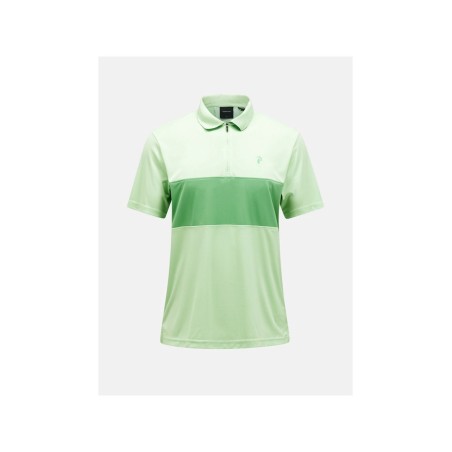 Koszulka PEAK PERFORMANCE M Player Zip Polo zielony