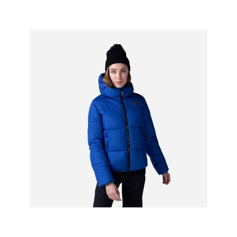 kurtka Rossignol W Puffy Hood Jkt niebieski - XL