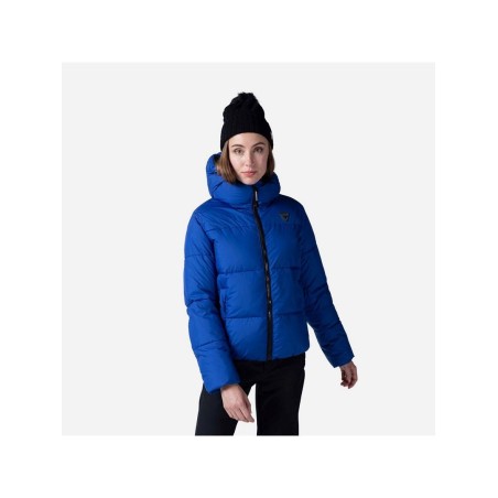 kurtka Rossignol W Puffy Hood Jkt niebieski - XL