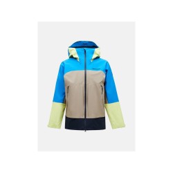 Kurtka PEAK PERFORMANCE Vislight Gore-Tex C-Knit 3L Shell Jacket Men beżowy - XL