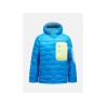 Kurtka puchowa Peak Performance Helium Utility Down Hood Jacket - bril blue/cloud/sunny adventur