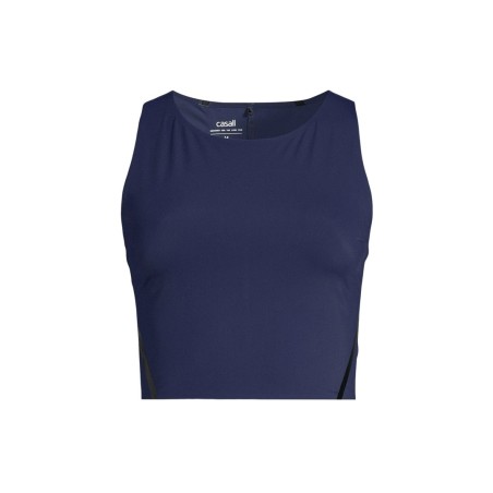 Top damski treningowy Casall Sculpture Top niebieski - L