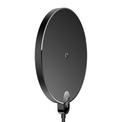 Baseus CCED000001 ładowarka do urządzeń przenośnych Słuchawki, Smartfon Czarny USB Bezprzewodowe ładowanie Wewnętrzna