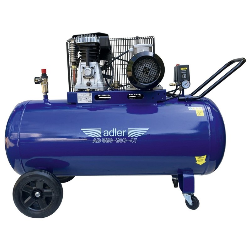 Kompresor ADLER 200l AD520-200-4T 400V