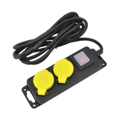 AW PRZEDŁUŻACZ WARSZTATOWY WYŁ.U.2g*3,0m IP44 3x1,5mm