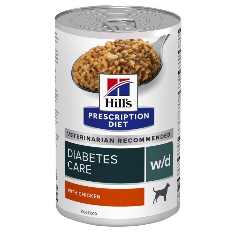 Hill's PD w/d diabetes care, chicken, can,dla psa 370 g