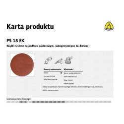 K.KRĄŻEK 150 PS18EK gr.100 /50szt