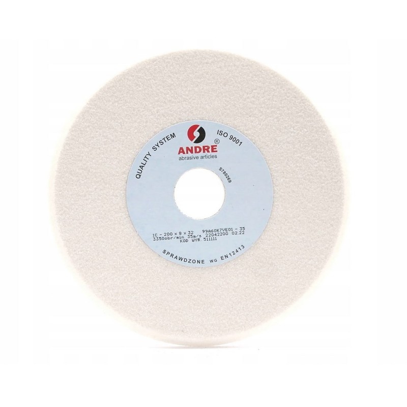 ANDRE ŚCIERNICA PROFILOWANA 200mm x 8mm x 32mm 99A60K7VE01-35 BIAŁA "TYP 1C"
