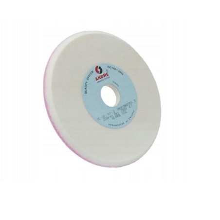 ANDRE ŚCIERNICA PROFILOWANA 200mm x10/7mm x 32mm 99A60N7/CRA60O7 VTE10-35 BIAŁO-RÓŻOWA "TYP 1YC"