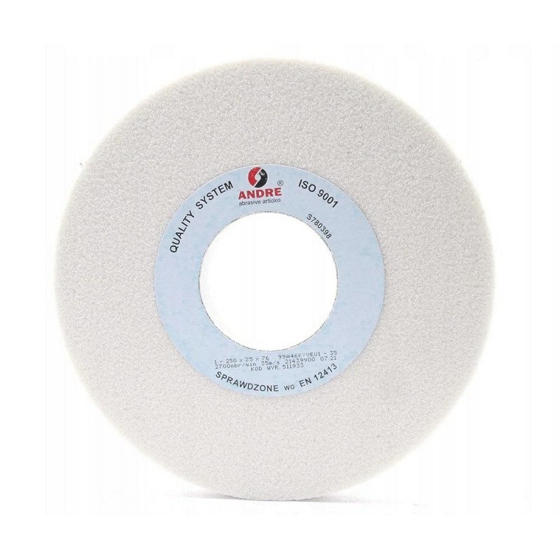 ANDRE ŚCIERNICA PŁASKA 250mm x 25mm x 76mm 99AY46K7VE01-35 BIAŁA "TYP 1"