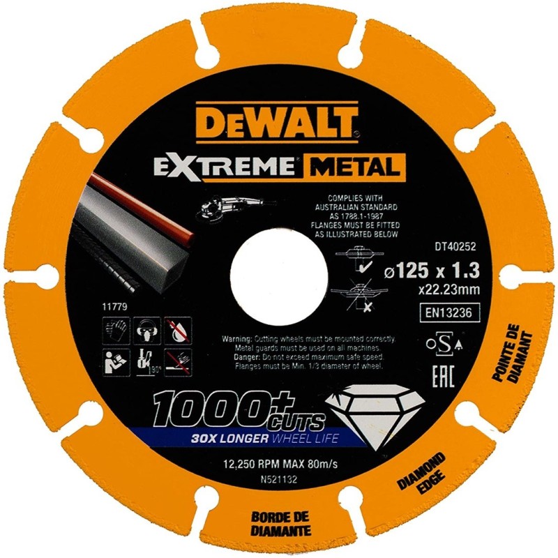 DeWALT DT40252-QZ element do szlifierki kątowej Tarcza tnąca