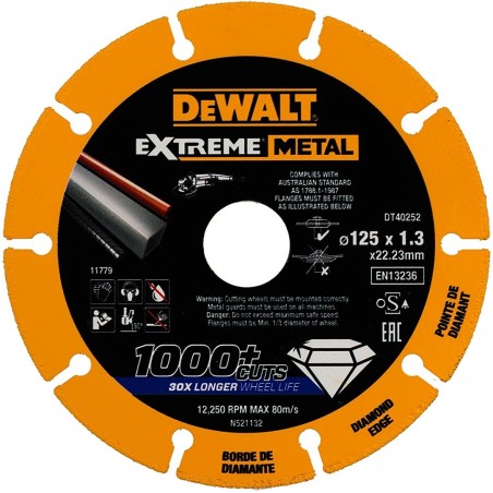 DeWALT DT40252-QZ element do szlifierki kątowej Tarcza tnąca