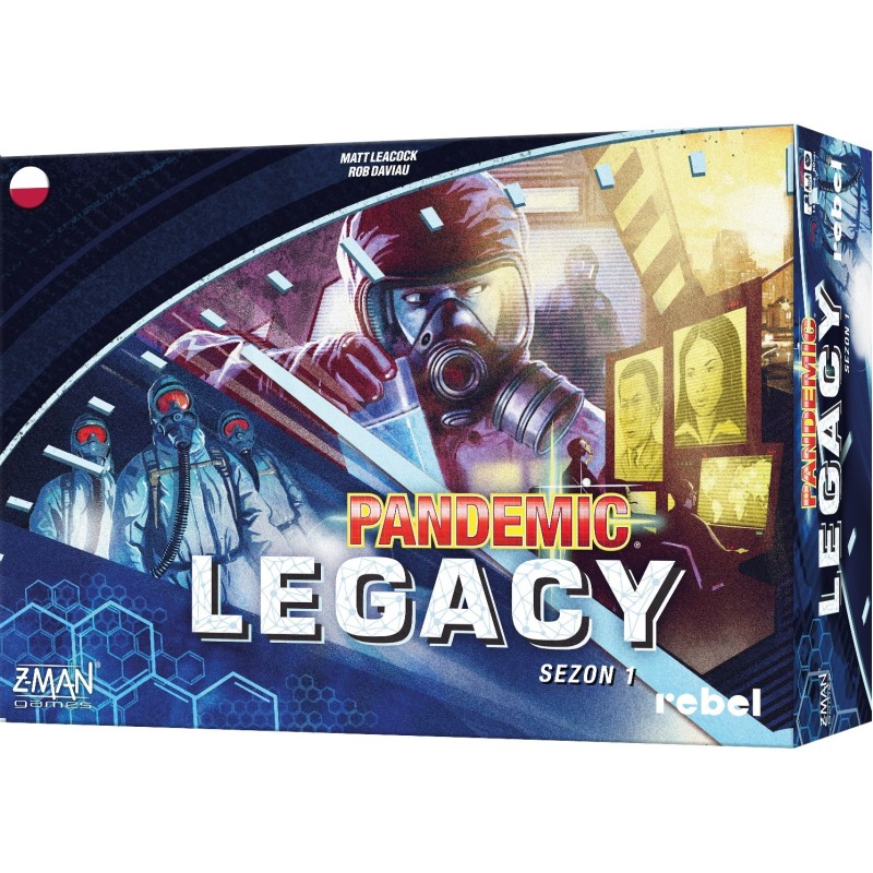Pandemic Legacy: Sezon 1 (edycja niebieska)