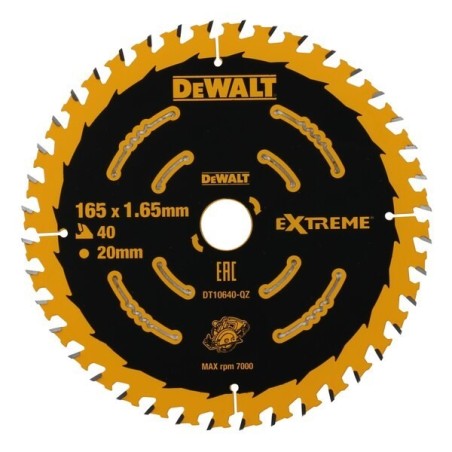 DeWALT DT10640-QZ ostrze do piły tarczowej 16,5 cm 1 szt.