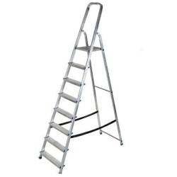 Drabina aluminiowa wolnostojąca 8 stopni 150 kg AWTOOLS