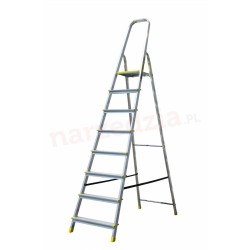 Drabina aluminiowa BAYERSYSTEM 120kg 8 stopni