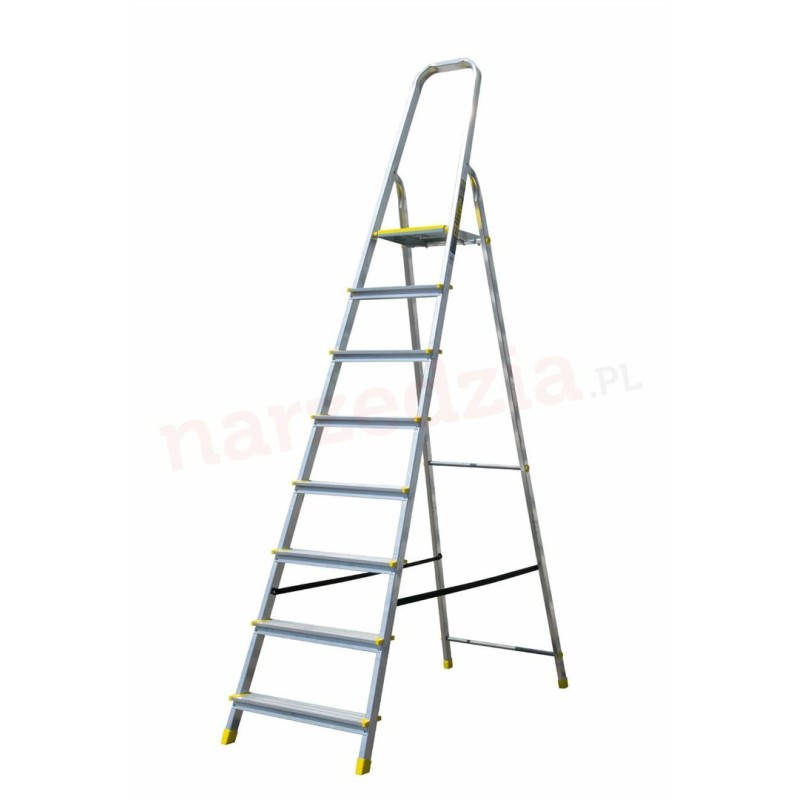 Drabina aluminiowa BAYERSYSTEM 120kg 8 stopni