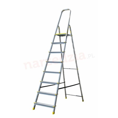 Drabina aluminiowa BAYERSYSTEM 120kg 8 stopni