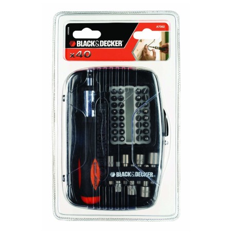 Black & Decker A7062 wkrętak ręczny Śrubokręt z wymiennymi końcówkami Śrubokręt z grzechotką