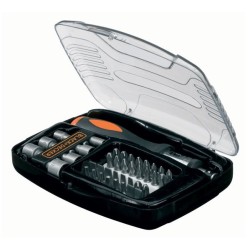 Black & Decker A7062 wkrętak ręczny Śrubokręt z wymiennymi końcówkami Śrubokręt z grzechotką