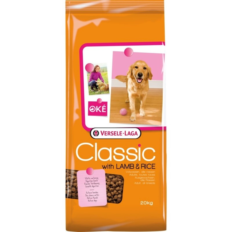 VERSELE-LAGA Classic Lamb & Rice - sucha karma dla psa - 20 kg VERSELE-LAGA Classic Lamb & Rice - sucha karma dla psa - 20 kg